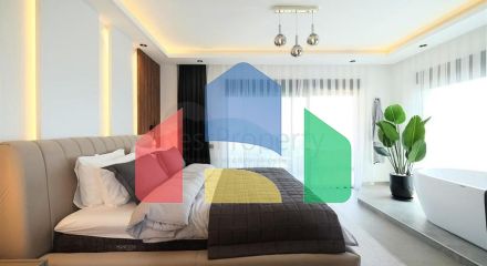 Сучасна вілла з панорамним видом на море в Аланьї Сучасна вілла з панорамним видом на море в Аланьї