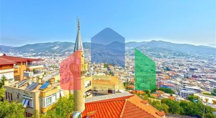 Затишна квартира з видом на море біля підніжжя аланійської фортеці