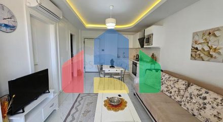 Квартира 1+1 рядом с пляжем Клеопатра