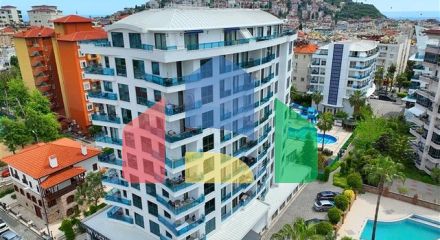 Квартира 1 + 1 поруч з пляжем Клеопатра