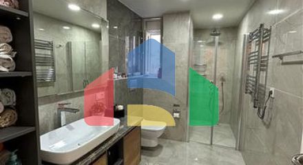 Вилла в центральной части Алании с видом на море