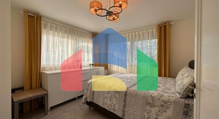 Вилла в центральной части Алании с видом на море