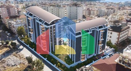 Квартири плануванням 1+1 в новому сучасному комплексі на Клеопатрі