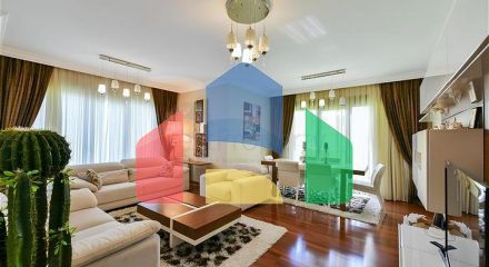 Квартира 3+1 в комплексе на первой береговой линии собственным пляжем