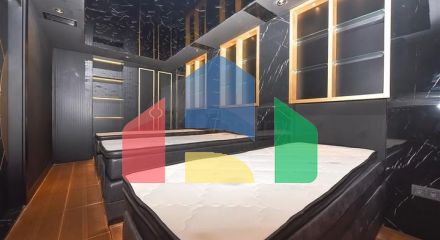 Сучасна квартира 1 + 1 в новому комплексі з видом на море в центрі Аланії