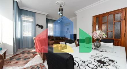 Квартира 3+1 с отдельной кухней у подножия Аланийской крепости