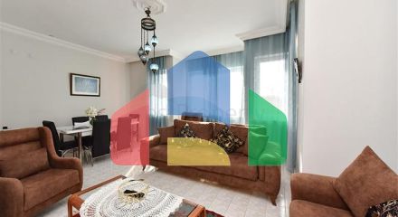 Квартира 3+1 с отдельной кухней у подножия Аланийской крепости