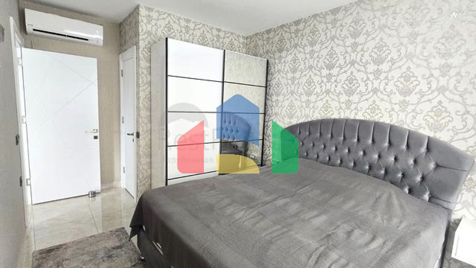 Трехкомнатная квартира в 700 м от пляжа Клеопатра