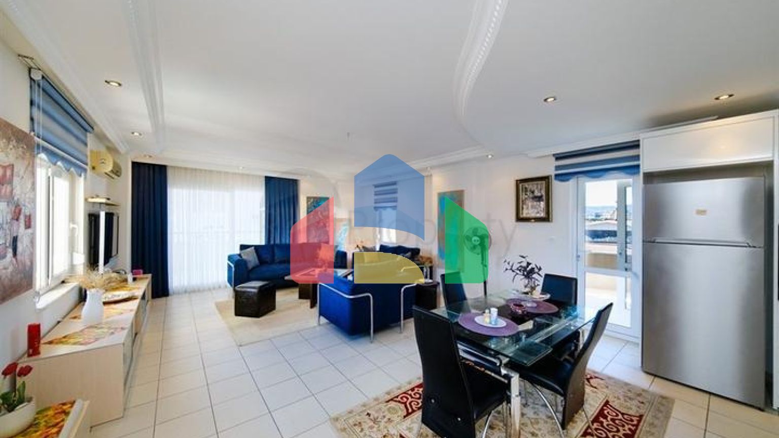 Квартира 2+1 в районе Клеопатра