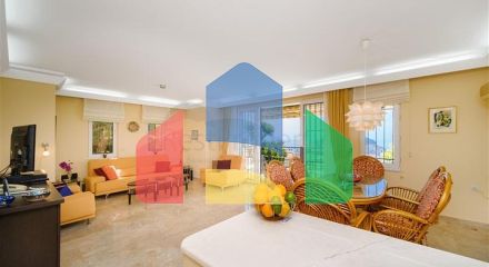 Квартира планировкой 2+1 с лучшими видовыми характеристиками в Алании.