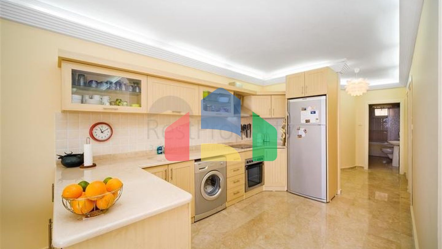 Квартира планировкой 2+1 с лучшими видовыми характеристиками в Алании.