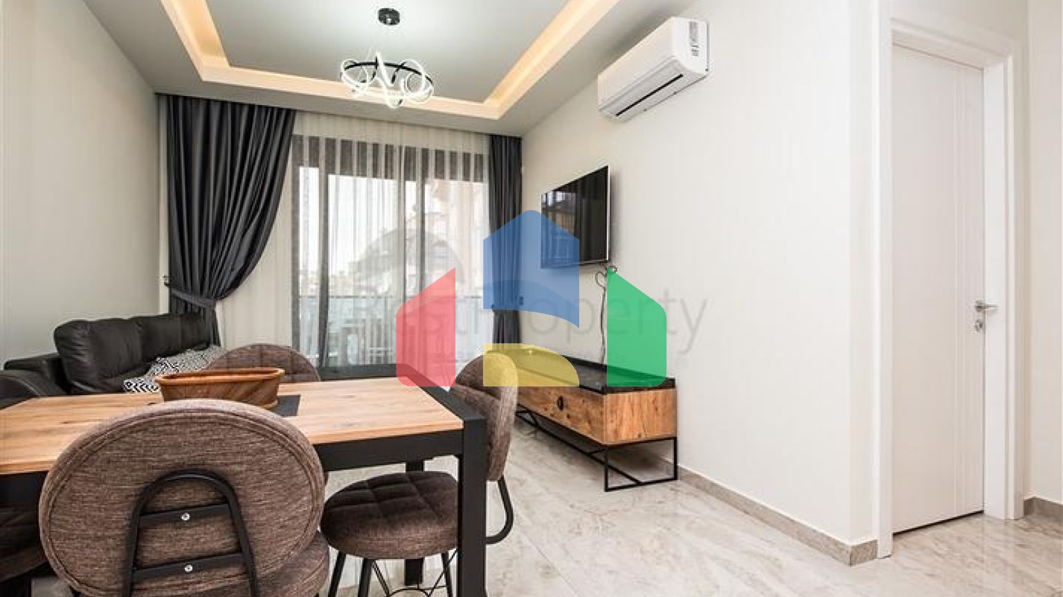 Квартира 1+1 в комплексе от одного из ведущих застройщиков Алании