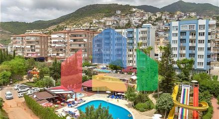 Полностью укомплектованная квартира 1+1 в районе пляжа Клеопатра