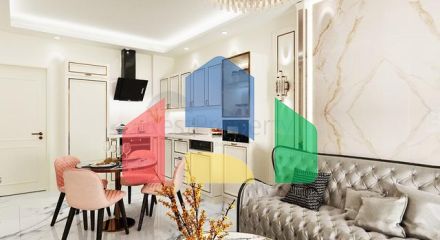 Квартира 1+1 в районе Клеопатра под ВНЖ