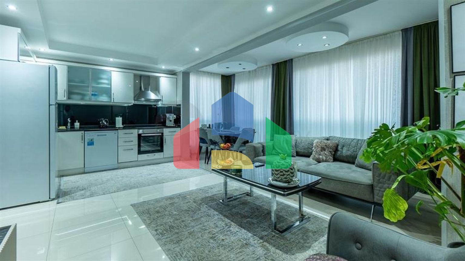 Пентхаус 2+1 рядом с пляжем Клеопатра