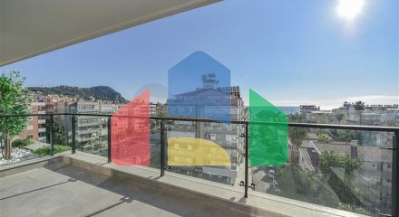1+1 apartment 200 meters from Cleopatra beach with sea view