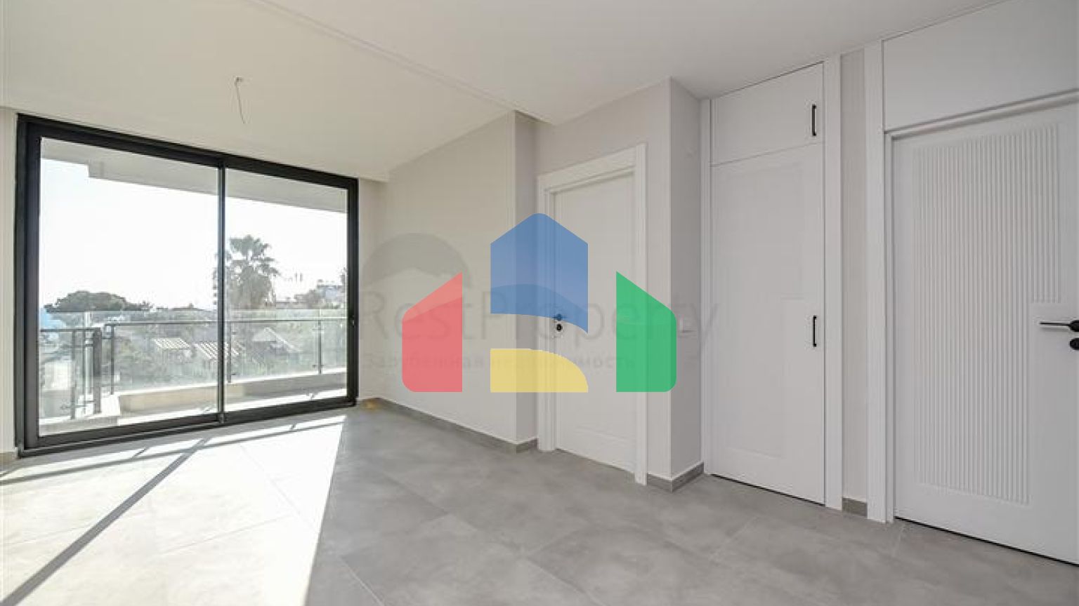 Квартира 1+1 в 200 метрах о пляжа Клеопатры с видом на море