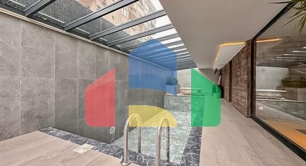 Квартира 1+1 в 200 метрах о пляжа Клеопатры с видом на море