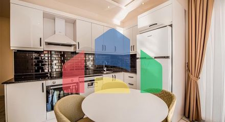 One-bedroom apartment in a new complex in the center of Alanya