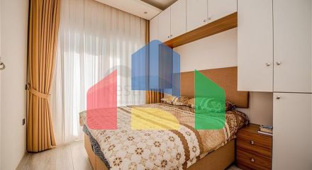 One-bedroom apartment in a new complex in the center of Alanya