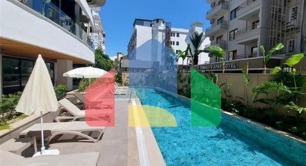 1+1 apartment 150 m from the sea in the area of Cleopatra beach
