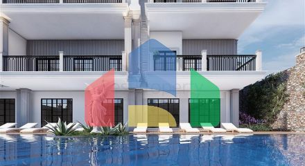 New complex 100 m from the beach in the center of Alanya