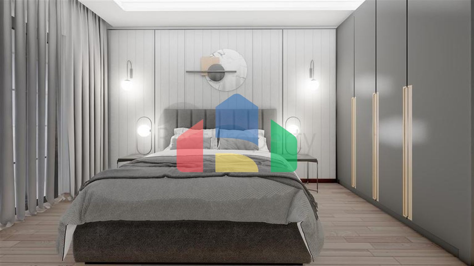 Новый комплекс в 100 м от пляжа в центре Алании