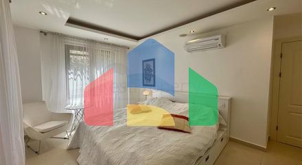 Затишна вілла з видом на море і садом в одному з наймальовничіших районів Аланії