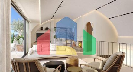 A premium segment project with panoramic views of the sea and the Alanya Peninsula