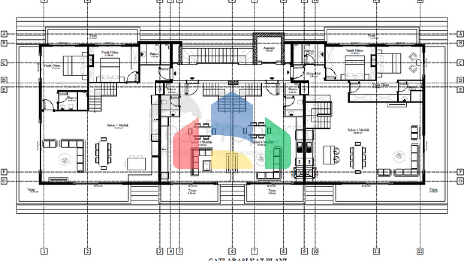 Проект жилого комплекса люкс класса в районе Клеопатра