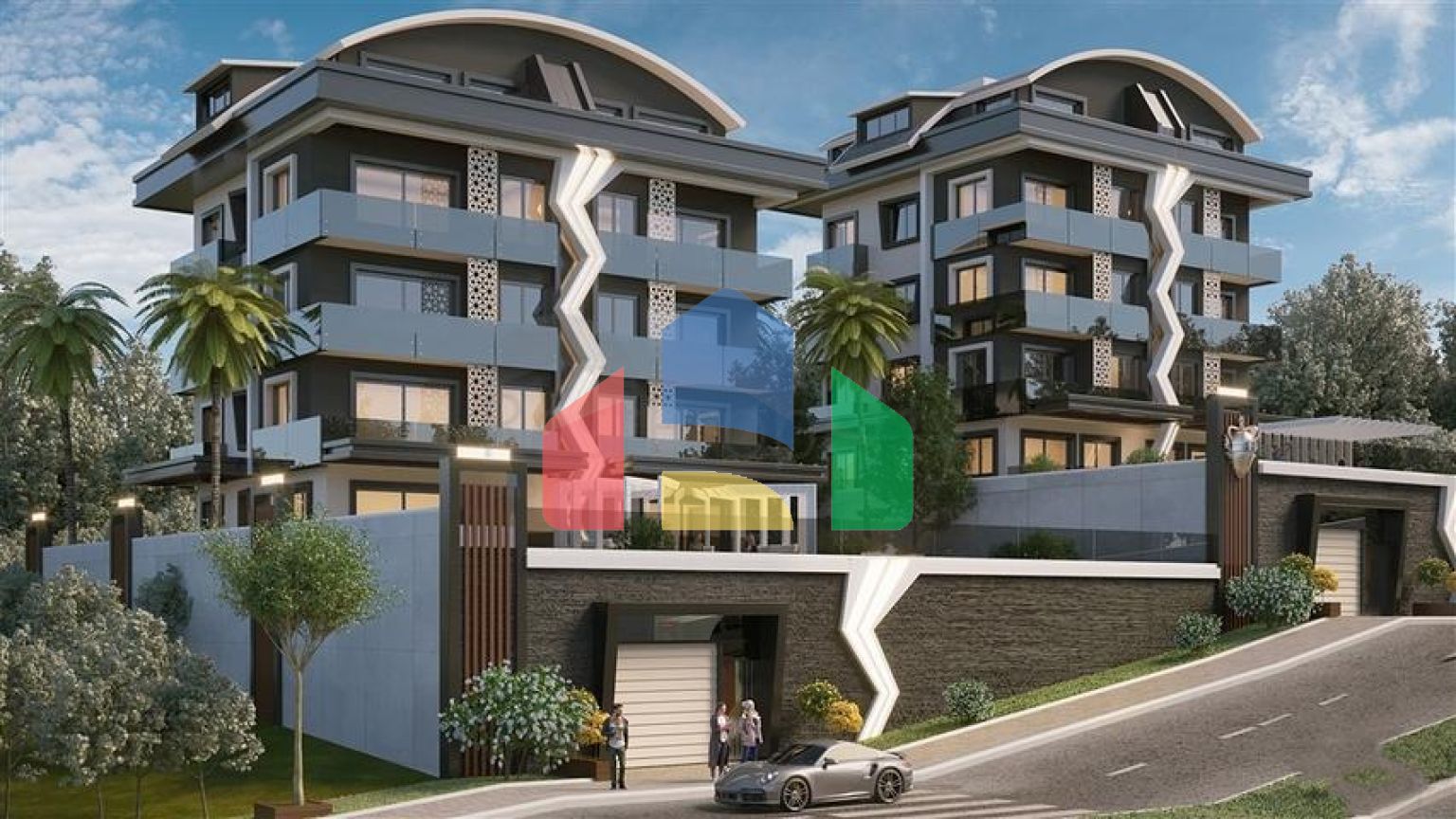 Двухуровневые квартиры в новом комплексе