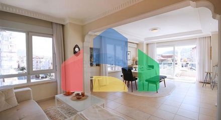 Пентхаус с панорамным видом в сердце Алании