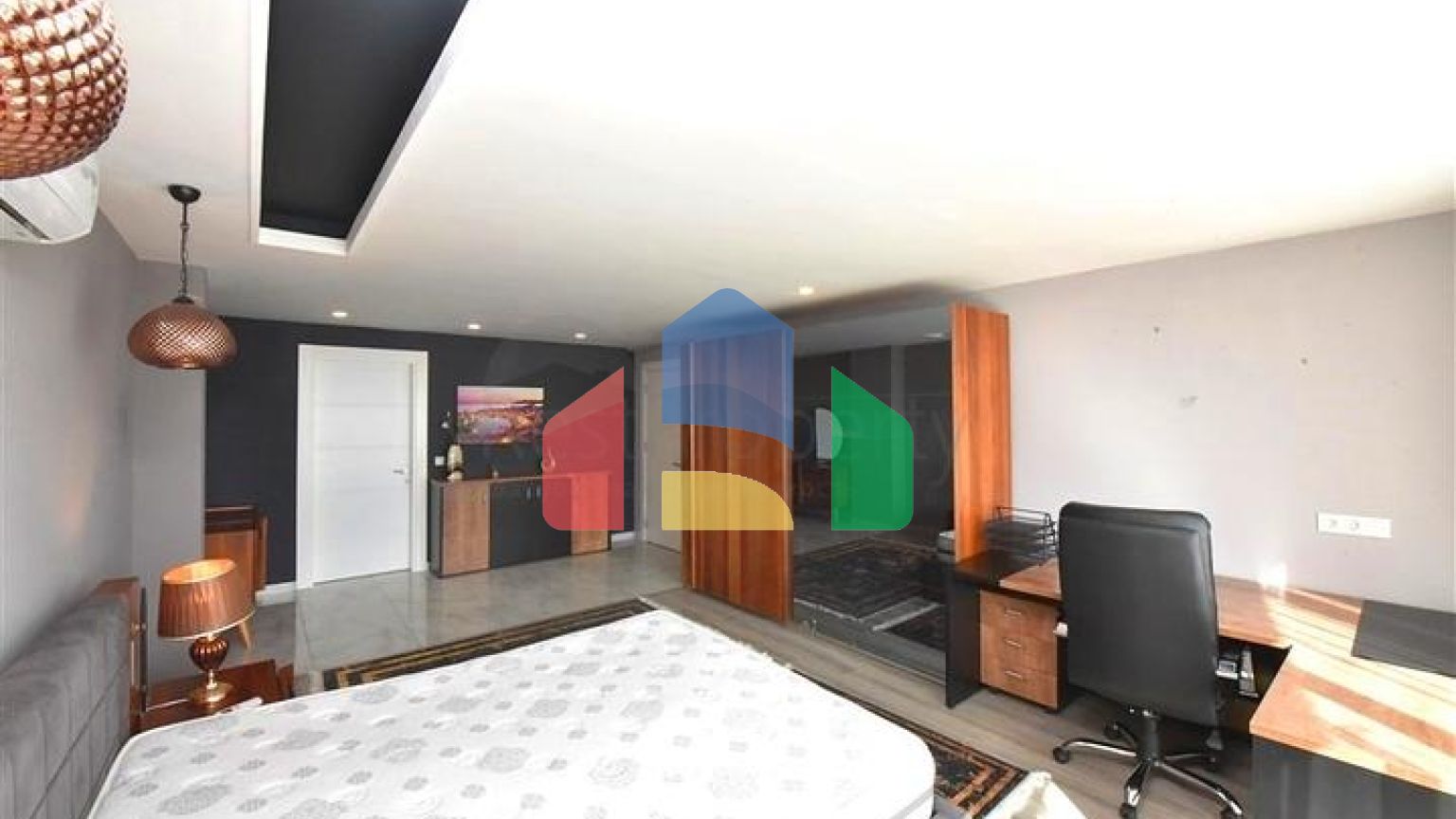 Вилла планировки 5+1 с шикарным видом на Аланию