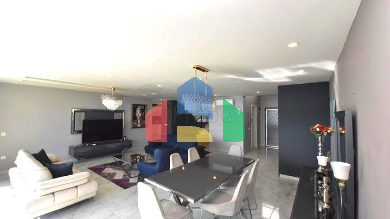 Вилла планировки 5+1 с шикарным видом на Аланию