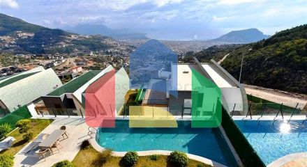 Вилла планировки 5+1 с шикарным видом на Аланию