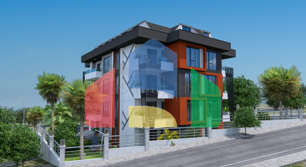 A new project from the developer with spacious layouts in the city center