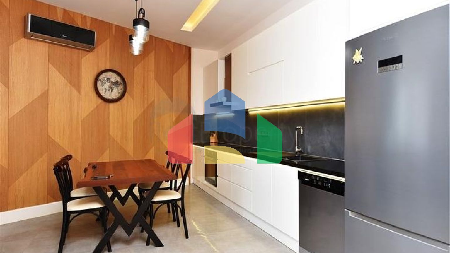 Стильная квартира 1+1 в районе пляжа Клеопатры