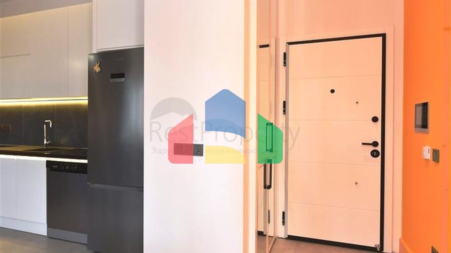 Стильная квартира 1+1 в районе пляжа Клеопатры