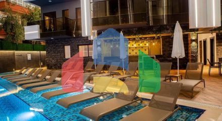 Стильная квартира 1+1 в районе пляжа Клеопатры Стильная квартира 1+1 в районе пляжа Клеопатры