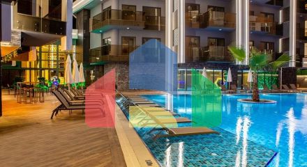 Квартира 1+1 в элитном комплексе на пляже Клеопатра от собственника