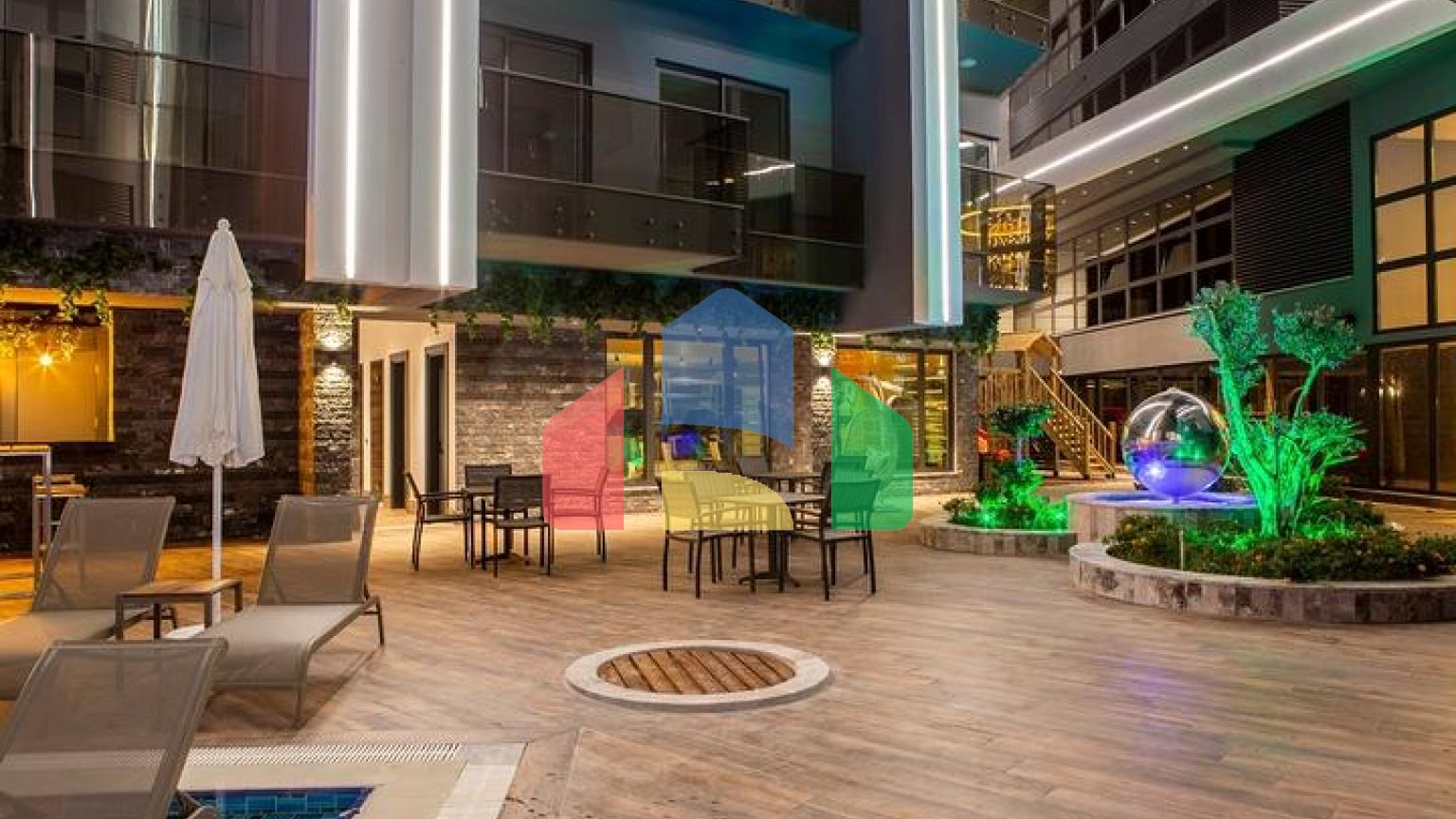 Квартира 1+1 в элитном комплексе на пляже Клеопатра от собственника