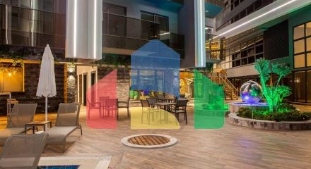 Квартира 1+1 в элитном комплексе на пляже Клеопатра от собственника