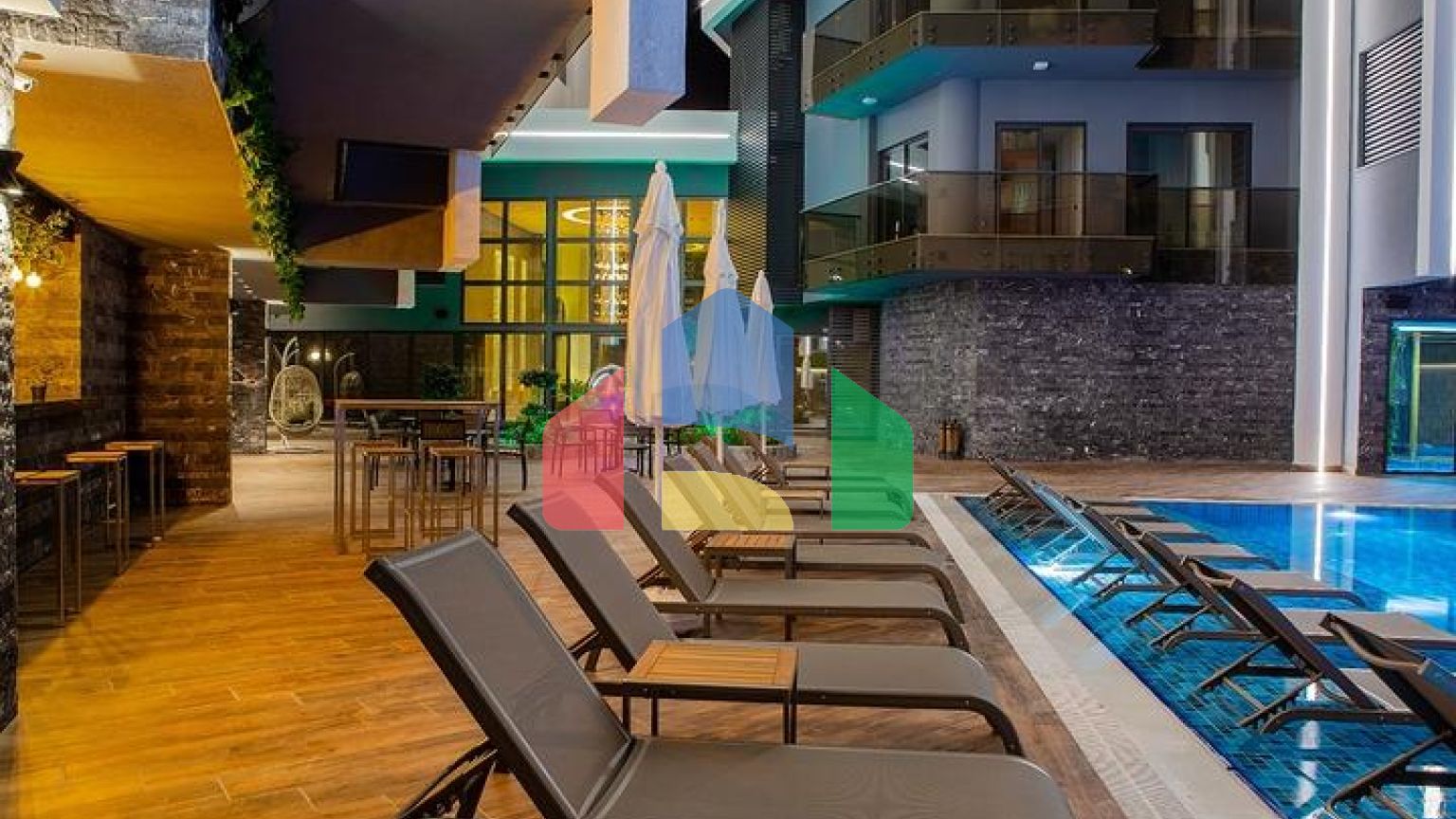 Квартира 1+1 в элитном комплексе на пляже Клеопатра от собственника