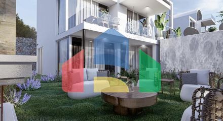 Luxury 4+1 villa with panoramic sea and fortress views