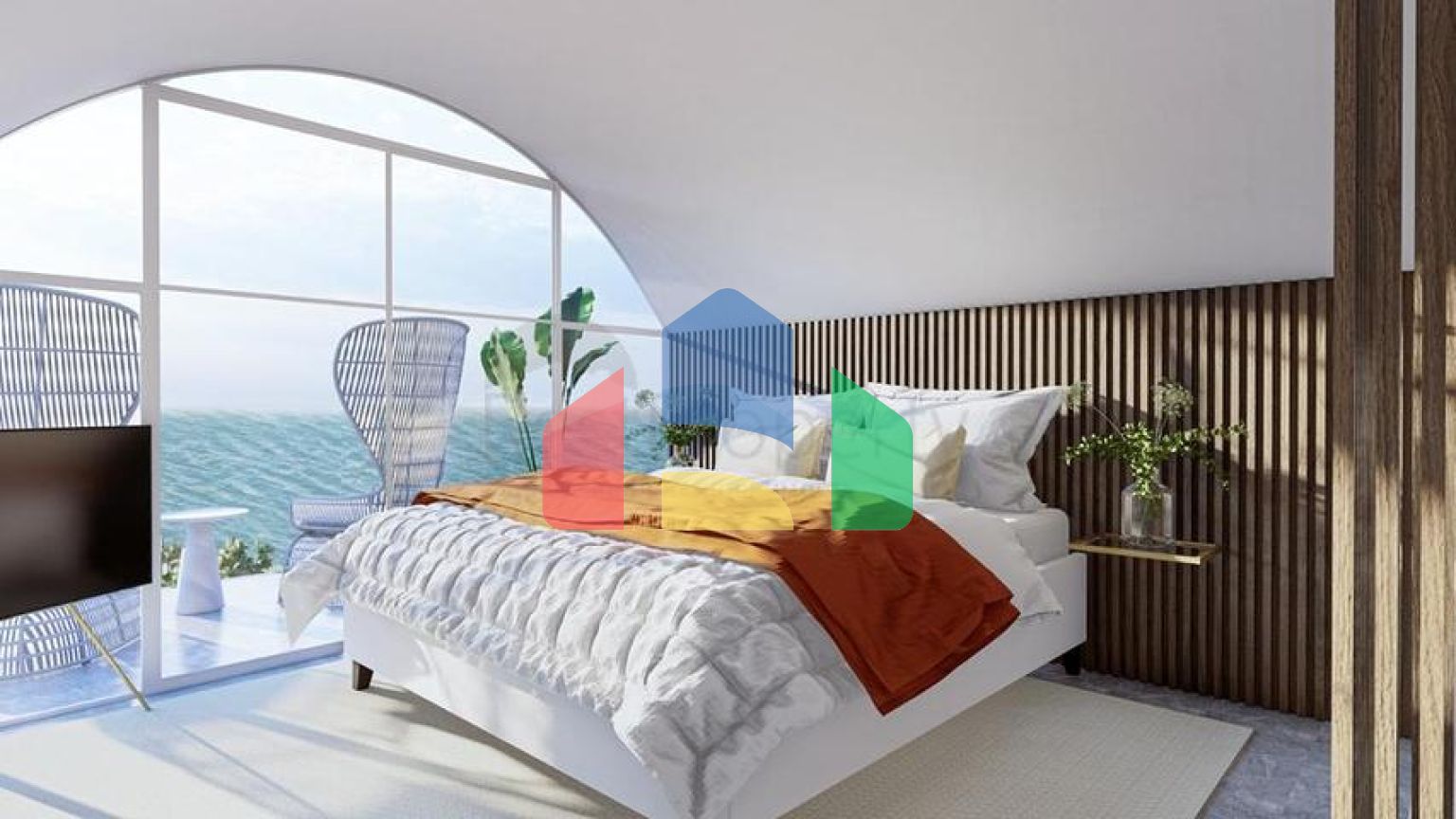 Шикарна вілла 4 + 1 з панорамним видом на море і на фортецю