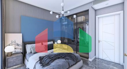 Новий проект Вілл в районі Бекташ в самому центрі Аланії