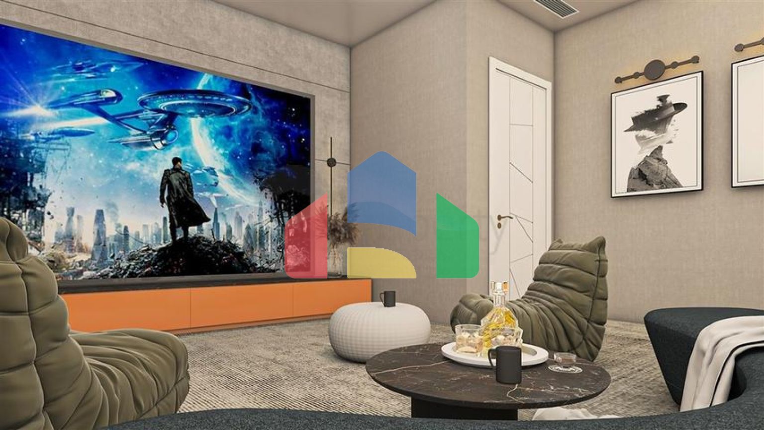 Новий проект Вілл в районі Бекташ в самому центрі Аланії