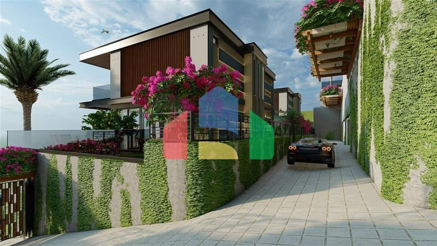 Новий проект Вілл в районі Бекташ в самому центрі Аланії