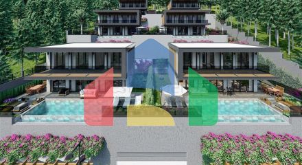 Новий проект Вілл в районі Бекташ в самому центрі Аланії