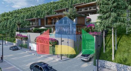 Новий проект Вілл в районі Бекташ в самому центрі Аланії